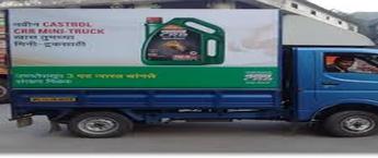 Delhi-Hyderabad Highways Truck Advertising in Delhi,Delhi-Hyderabad Highways Truck Branding, Canter Advertising,Truck Branding